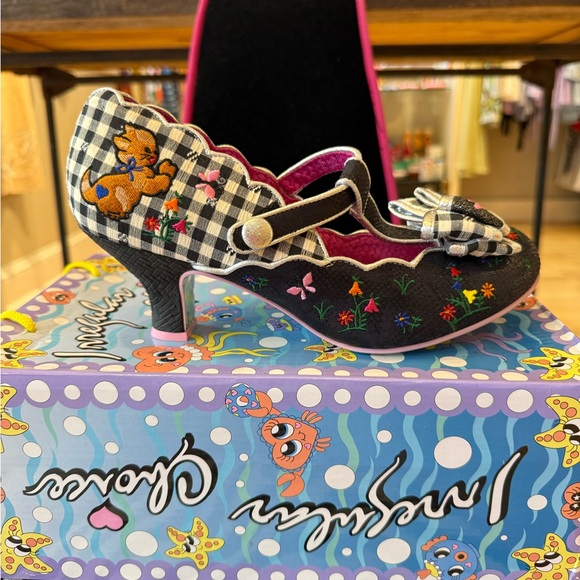 Irregular Choice Shoes - Irregular Choice Catching Butterflies Heel